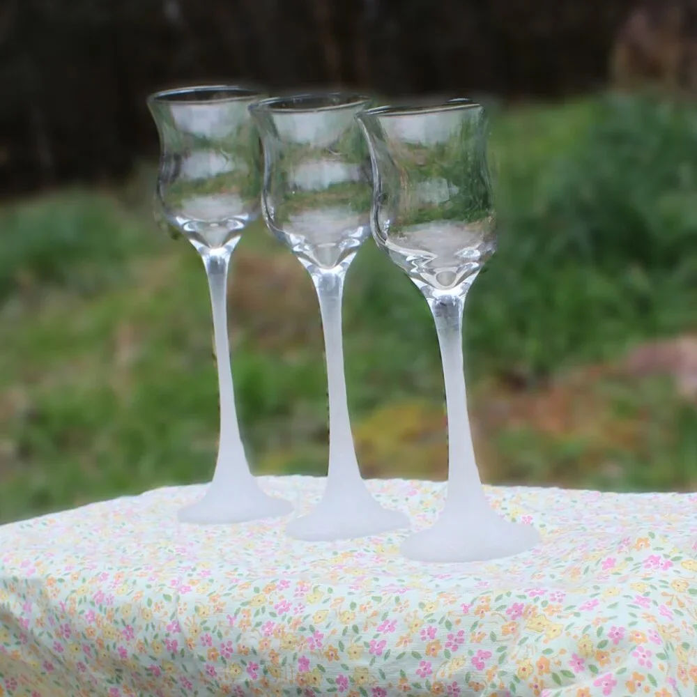 NWOT Partylite Candle Iced Crystal Frosted Elegant Home Decor Trio Tall P9428